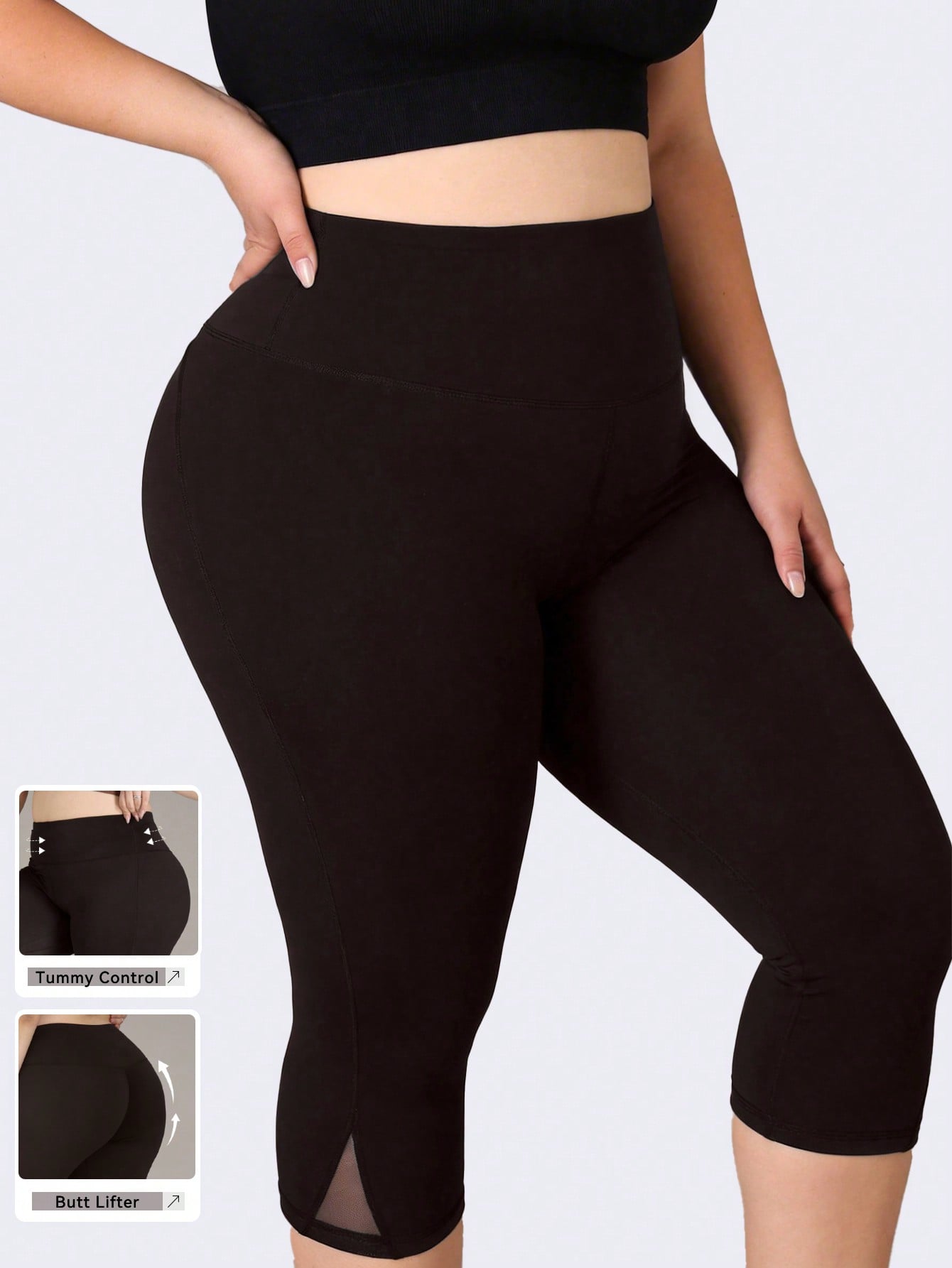 Crossfit Yoga - Legging Fitness Plus Size Feminina –