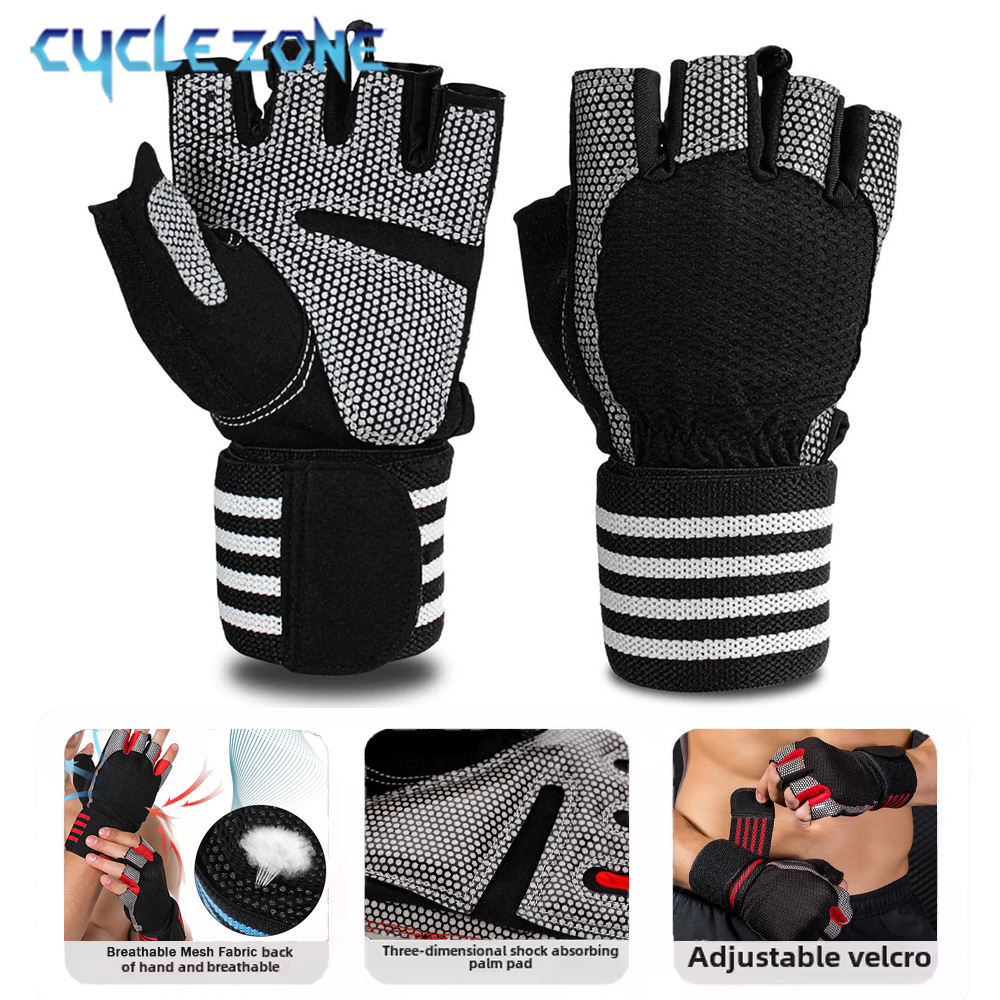 Crossfit Workout With Equipment - 1 Par de Luvas de Academia