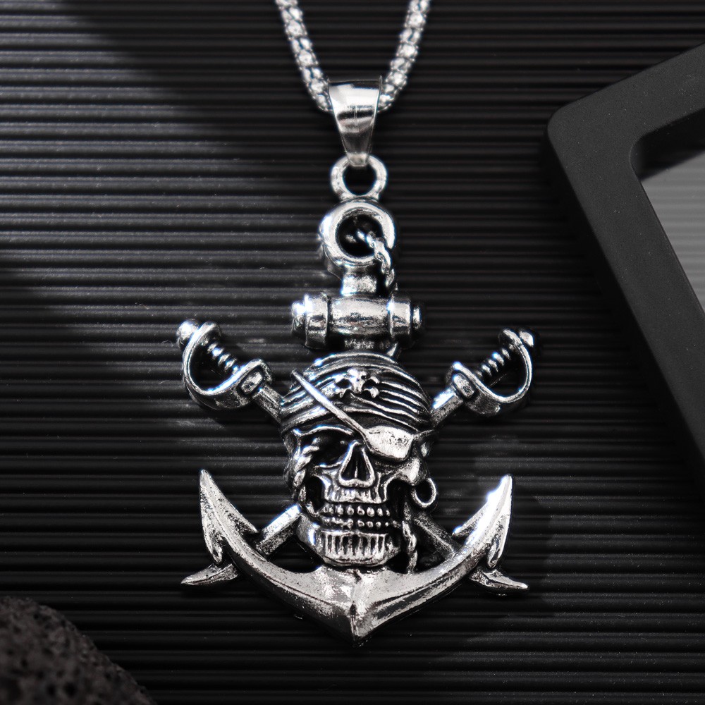 Colar pingente pirata espada d - Battle Rope Anchor avaliação e preço