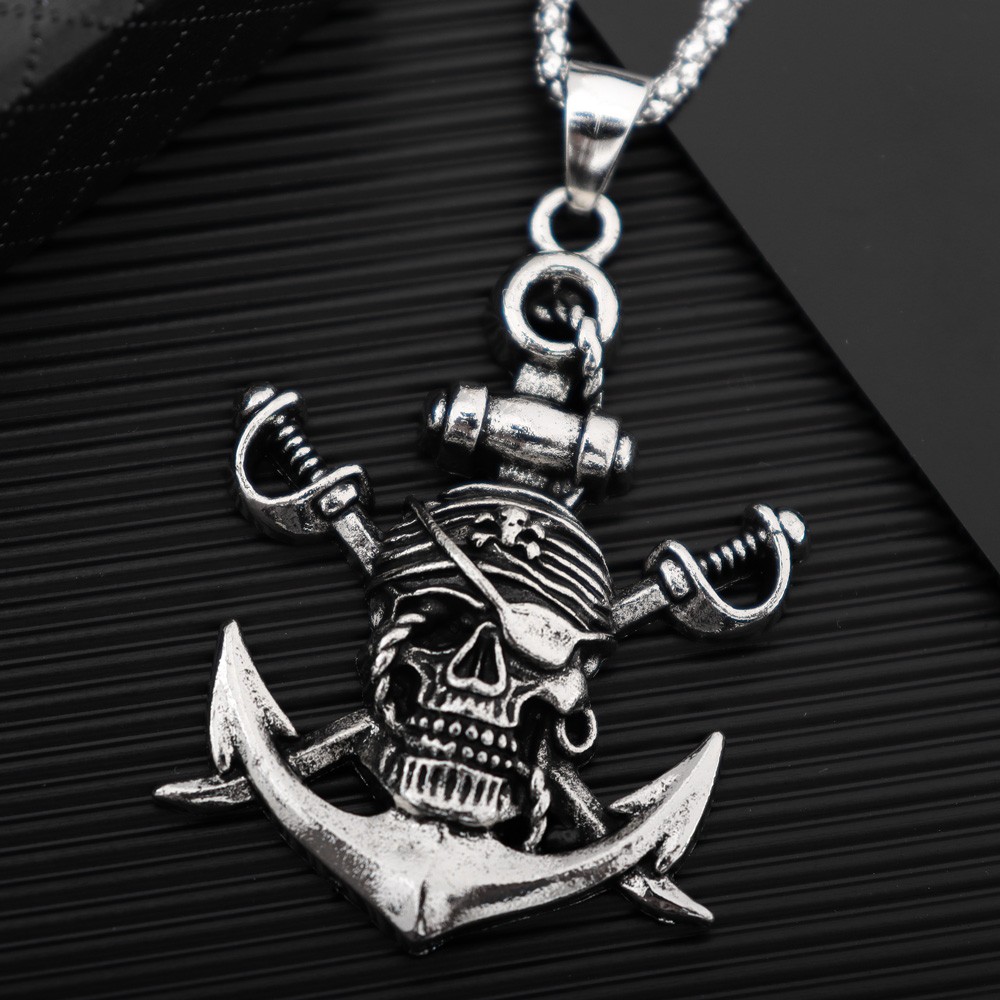 Colar pingente pirata espada d - Battle Rope Anchor avaliação e preço
