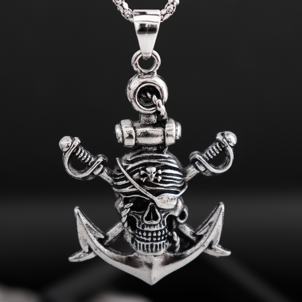 Colar pingente pirata espada d - Battle Rope Anchor avaliação e preço