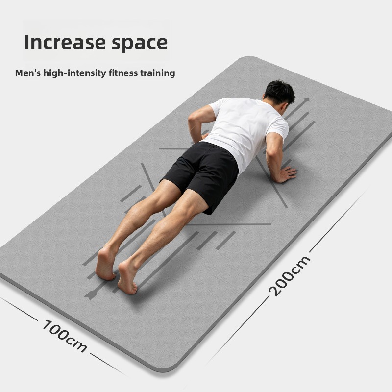 Tapete de Yoga Grande para Hom - Ab Mat Crunch avaliação e preço