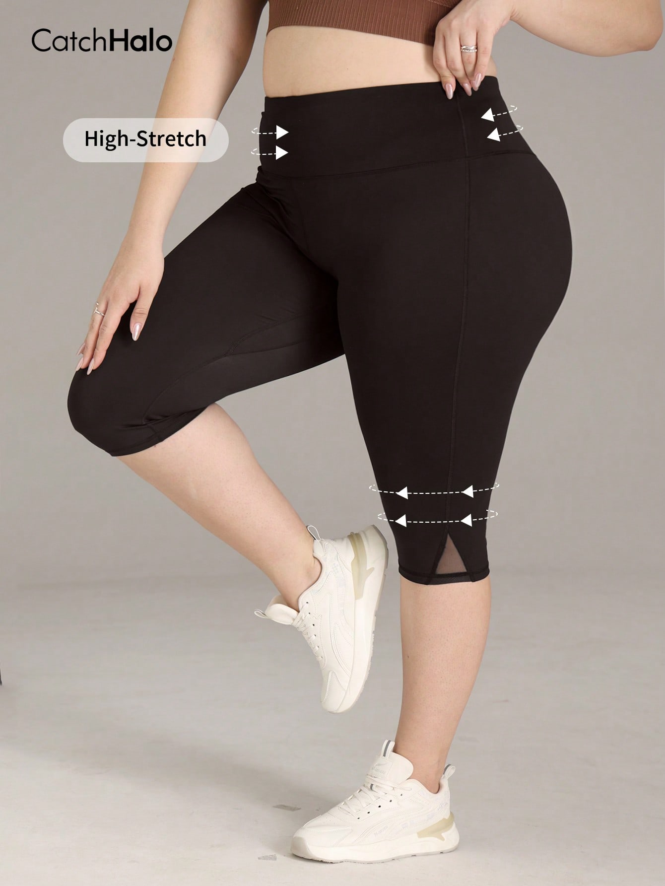 Legging Fitness Plus Size Femi - Crossfit Yoga avaliação e preço