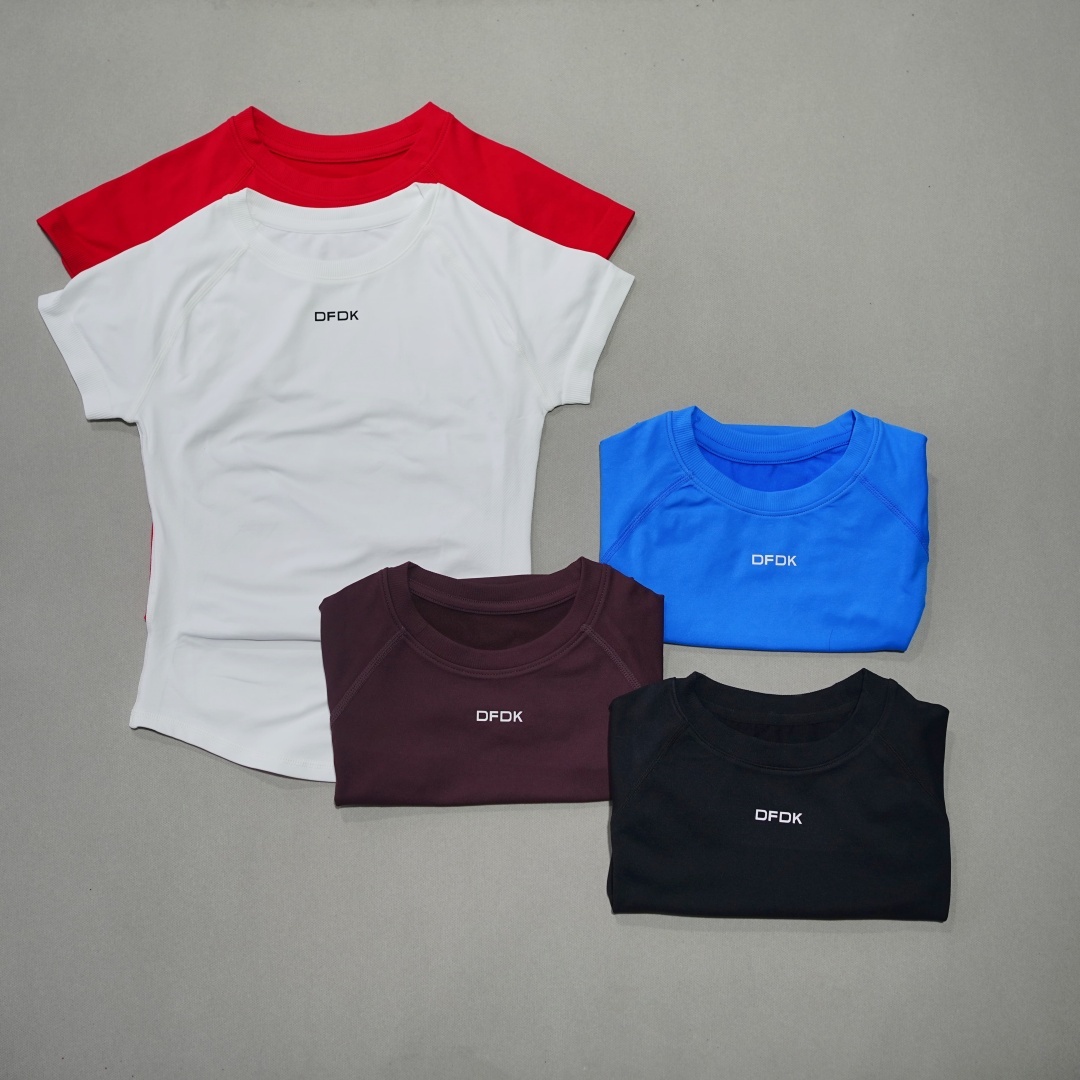 DFDK Camiseta esportiva femini - Crossfit Yoga avaliação e preço
