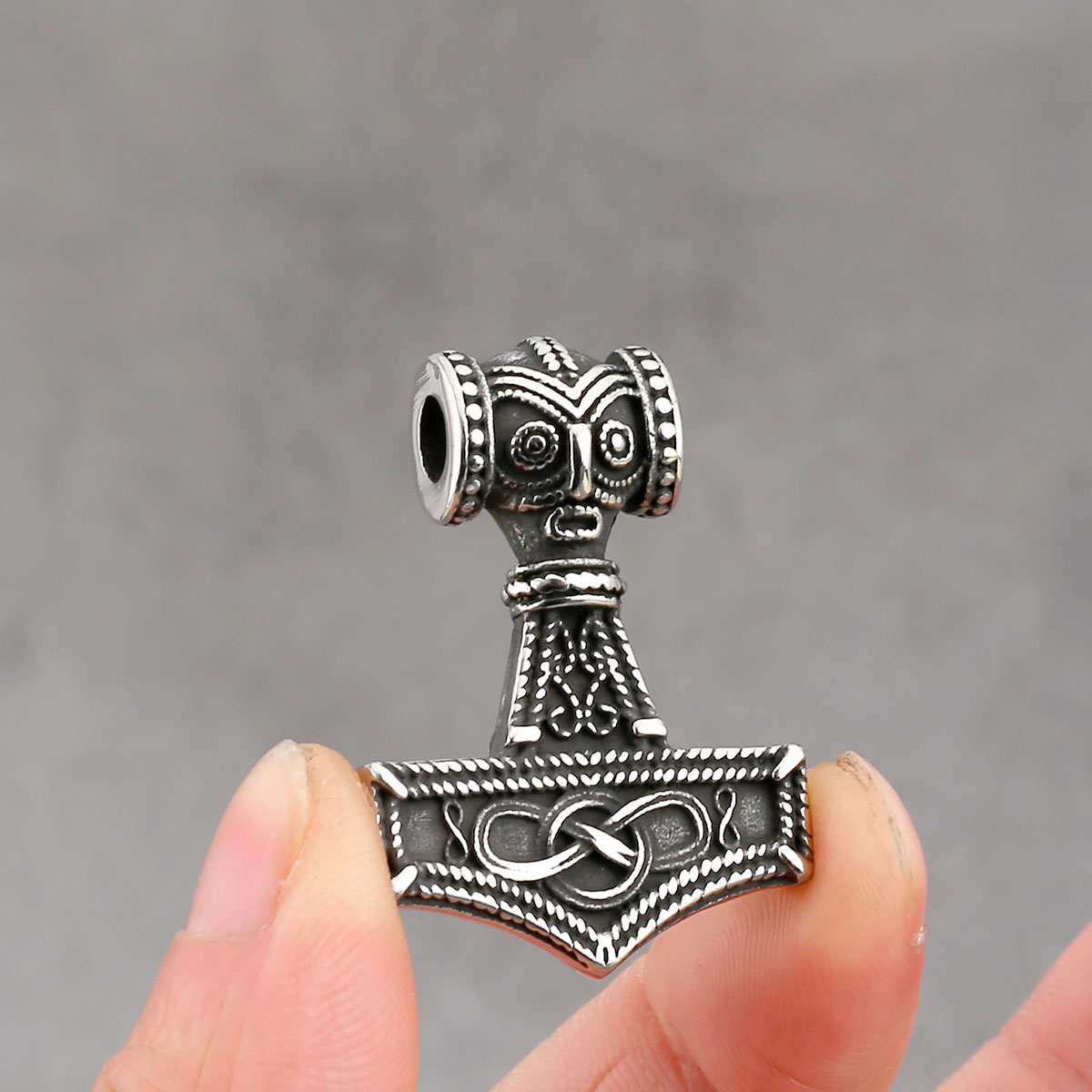 Moda viking âncora mjolnir col - Battle Rope Anchor avaliação e preço