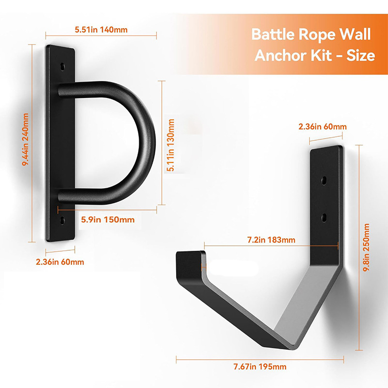 Kit de âncora de parede para c - Battle Rope Anchor avaliação e preço